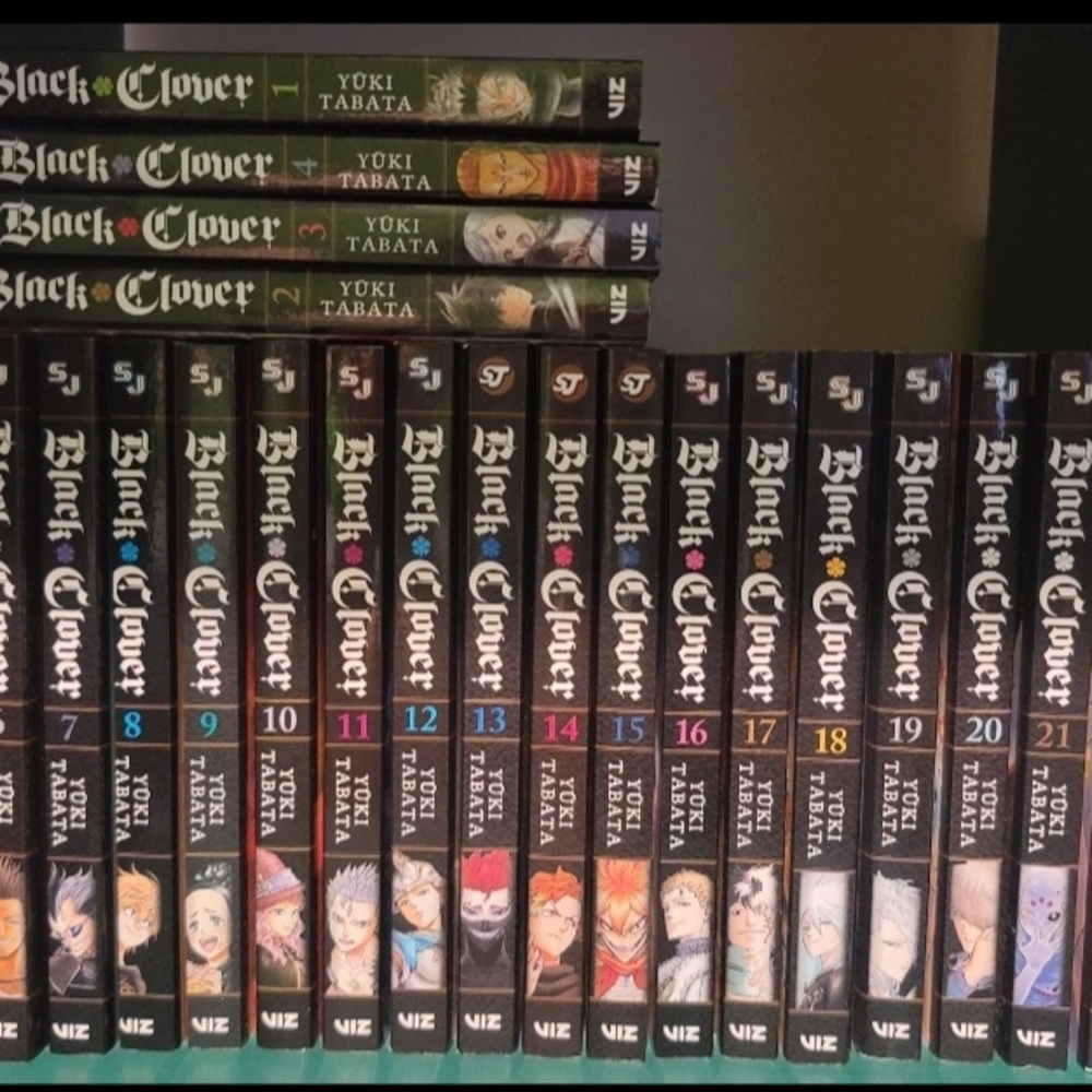 Black Clover Manga Collection 1-22